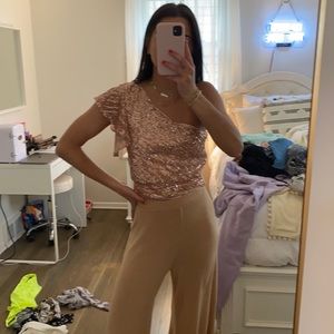 revolve one shoulder top